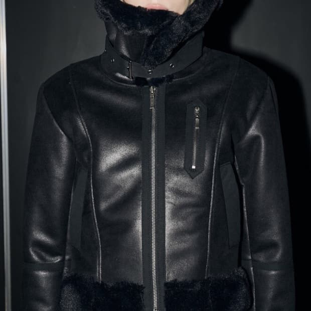 보헴서 22FW SUEDE FITTED MUSTANG, BLACK