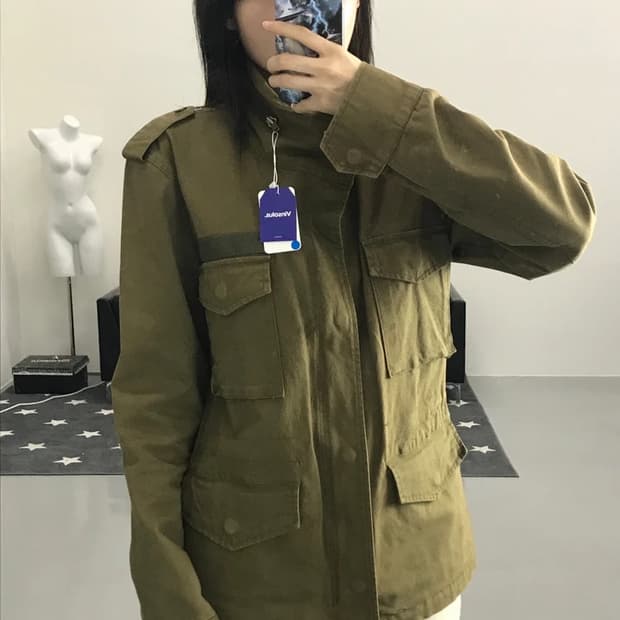 JPN 빈티지 카키 자켓
