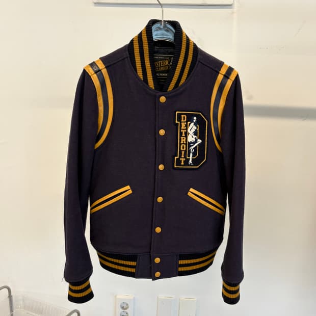 Hysteric Glamour detroit purple jacket