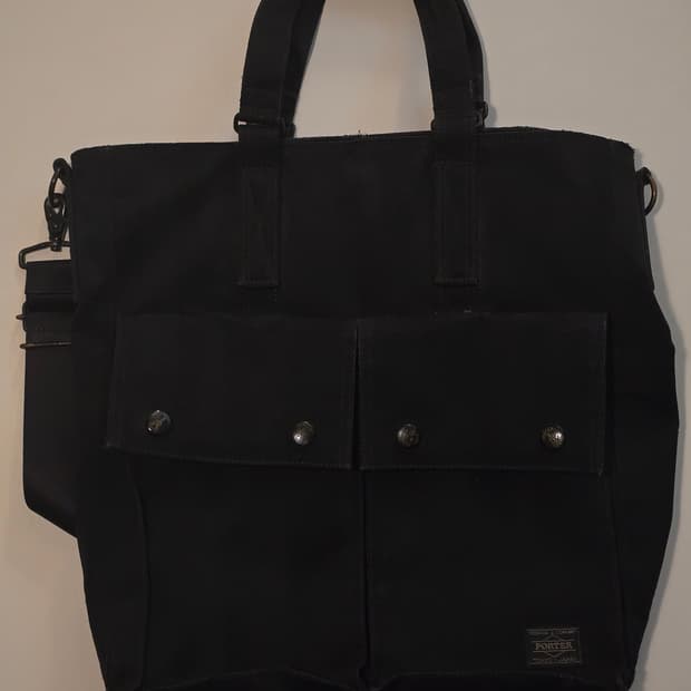 Porter Tango Black 2way 토트백