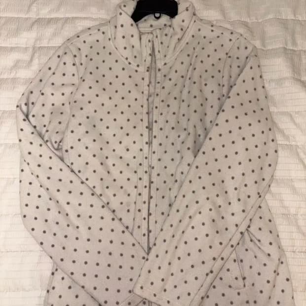 희귀)유니클로 도트 후리스 