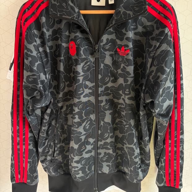 베이프 아디다스 트랙탑 져지