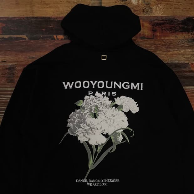 우영미 플라워 후드