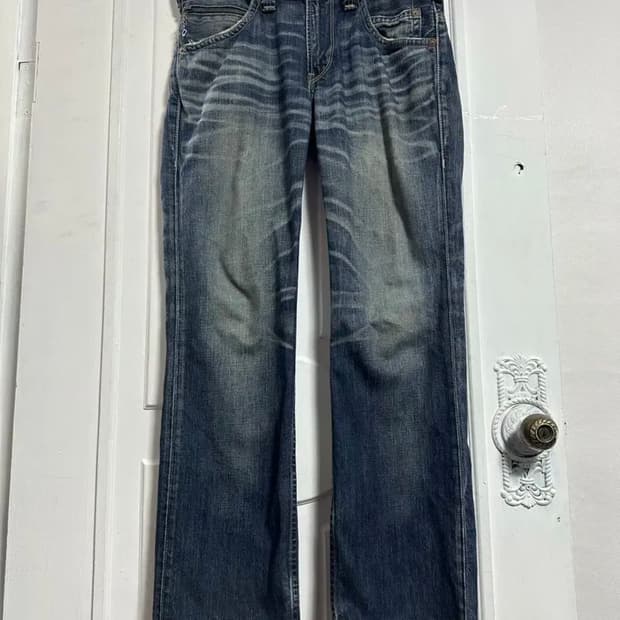 리바이스 502 스터드 데님