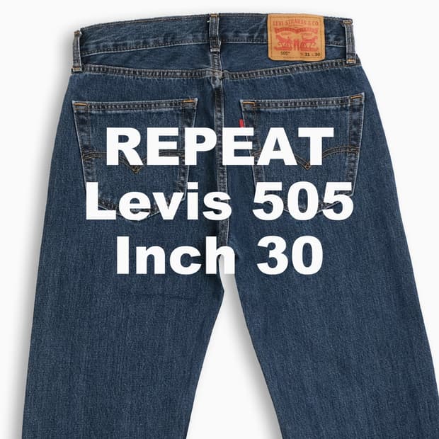 빈티지 리바이스 501 진청 30 인치 LV5053106
