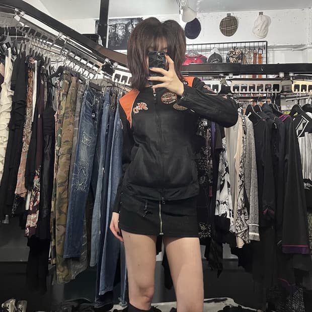할리데이비슨 모토바이크 투웨이 자켓