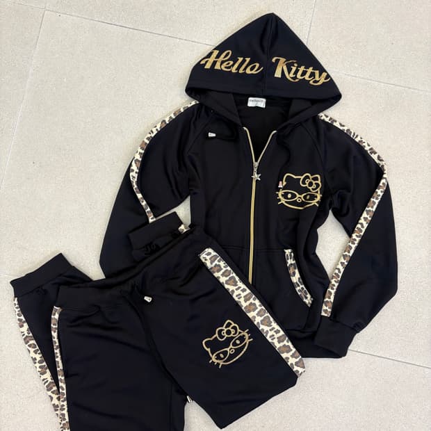 호피 키티 트레이닝 셋업