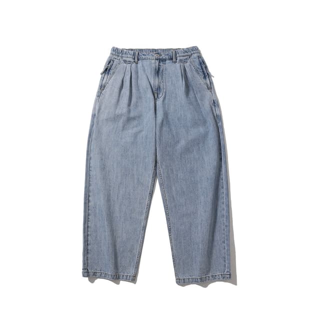 앵글런 Wide Tapered Denim Pants