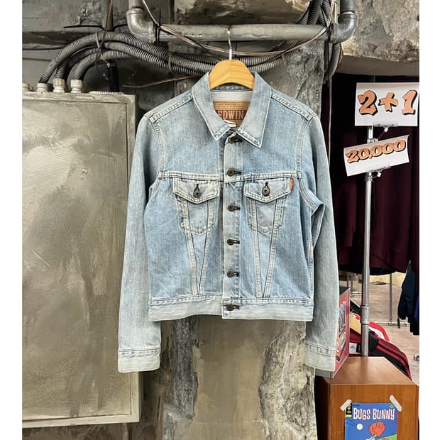 에드윈 데님 자켓 XS #csz3567