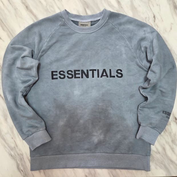 피오갓에센셜 공용 크루넥 스웻셔츠 