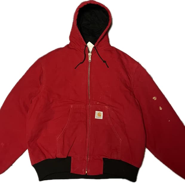 [XL] 90s USA 빈티지 칼하트 JQ1000 Red