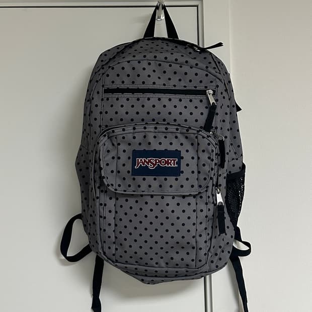 잔스포츠 도트 땡땡이 백팩&파우치