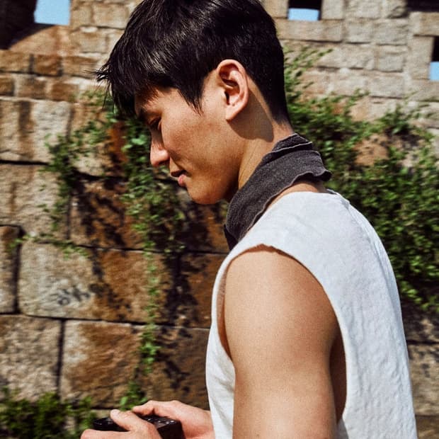 monoprive 텍스쳐드 롤 스카프