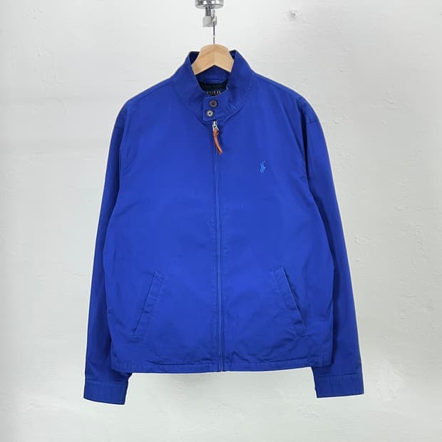 폴로 랄프로렌 로얄 블루 트윌 코튼 베이포트 자켓