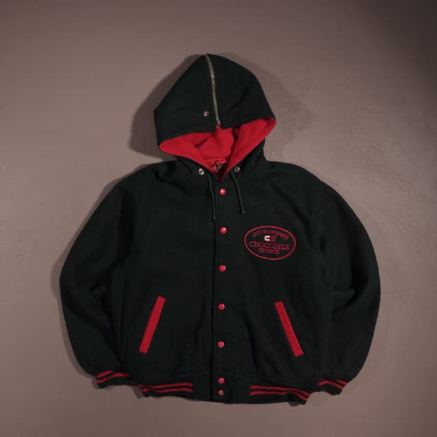 90s Crocodile SPORT 울 봄버자켓