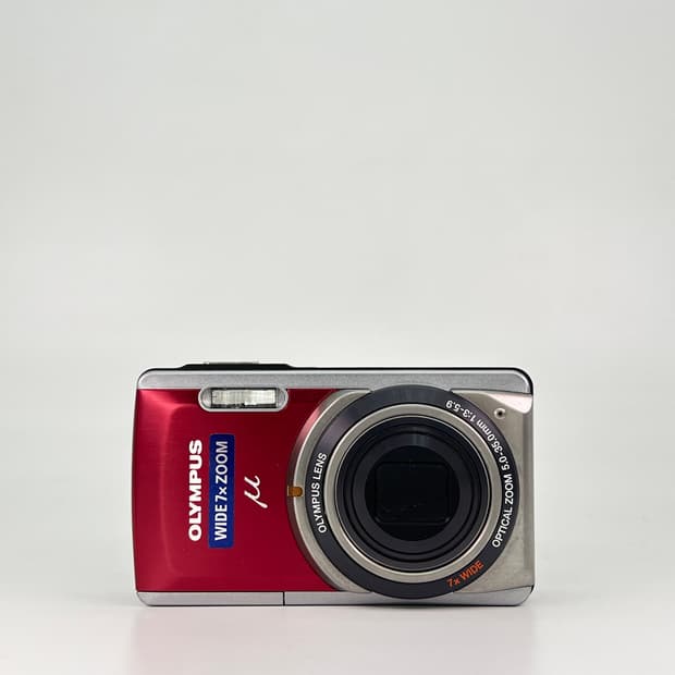 올림푸스 뮤 OLYMPUS Mju 7020 레드