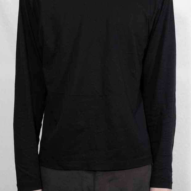 [Les] Pin long sleeve (Black)