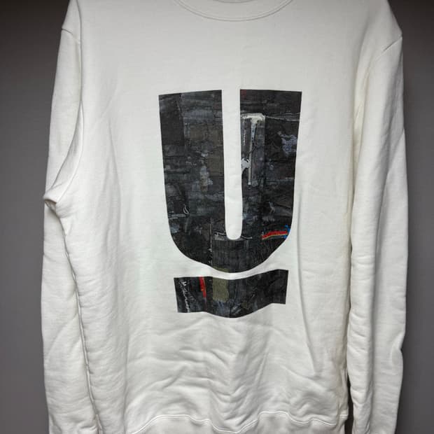 언더커버 30주년 u로고 스웻셔츠