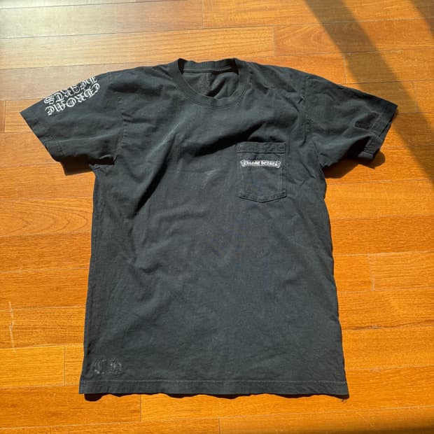 크롬하츠 한정판 세메터리 티셔츠