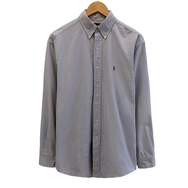 00년대 폴로 블레이크 셔츠 소라색 (M/국내110~115)