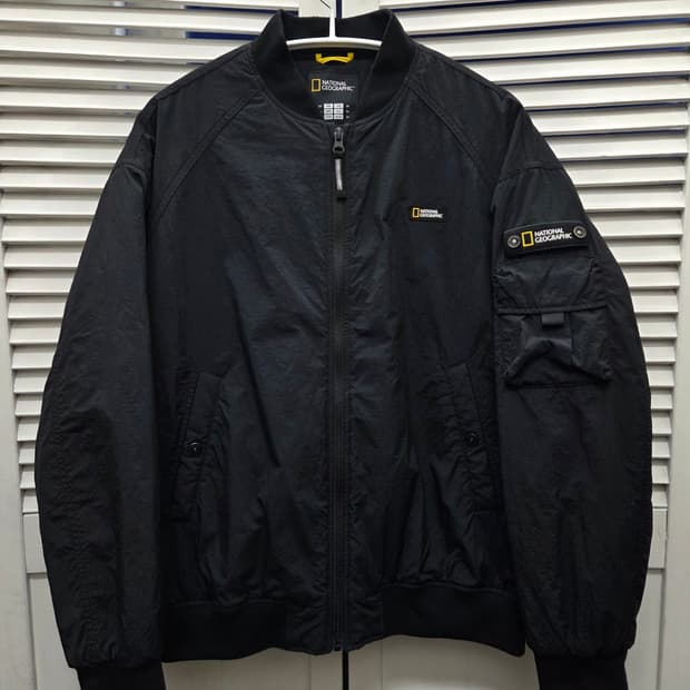 내셔널지오그래픽 경량 패딩 항공 점퍼