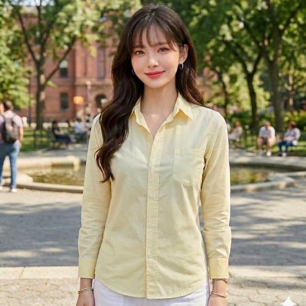 [XS] 프랭크앤에일린 배리(BARRY) 이탈리안 팝린 셔츠