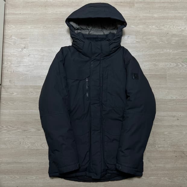 웨스트우드 구스다운 옴니히트 안감 후드 패딩 점퍼 [블랙] L/100