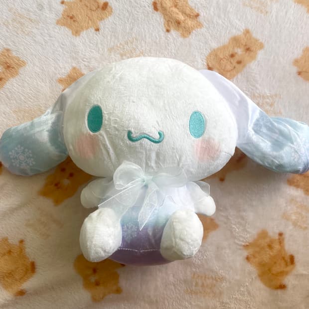 산리오 Sanrio 2024 시나모롤 인형 🤍🩵❄️