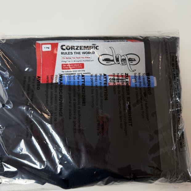 코르테이즈 corteiz corzempic 티셔츠 블랙