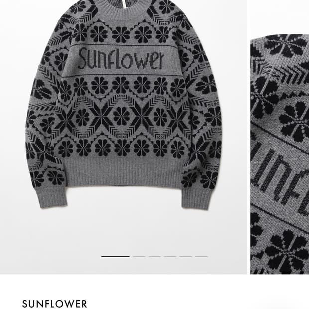 선플라워 니트 xl 팔아요.