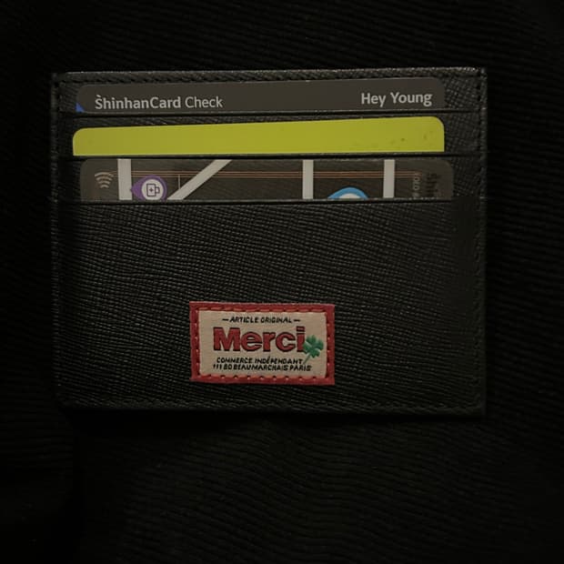 메르시 카드 지갑