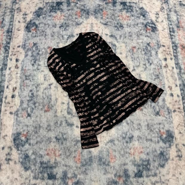 No.id O0s bleached cut sew