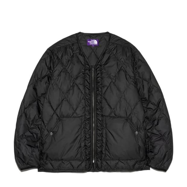 [L사이즈] 노스페이스 퍼플라벨 plas 필드다운 가디건 라이너자켓