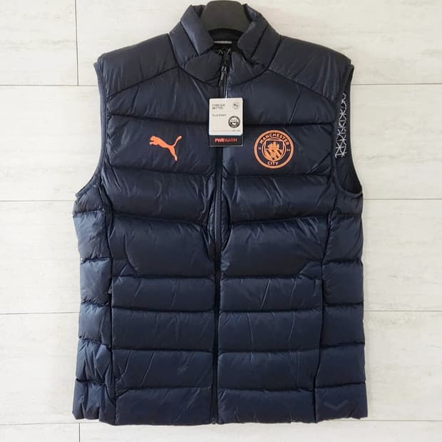 (해외XL)23-24 맨체스터시티 덕다운 패딩조끼 맨시티 축구