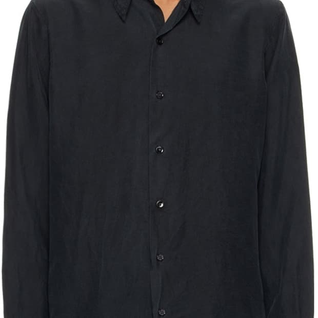 가브리엘라 콜가먼츠 no.197 실크 폰지 셔츠