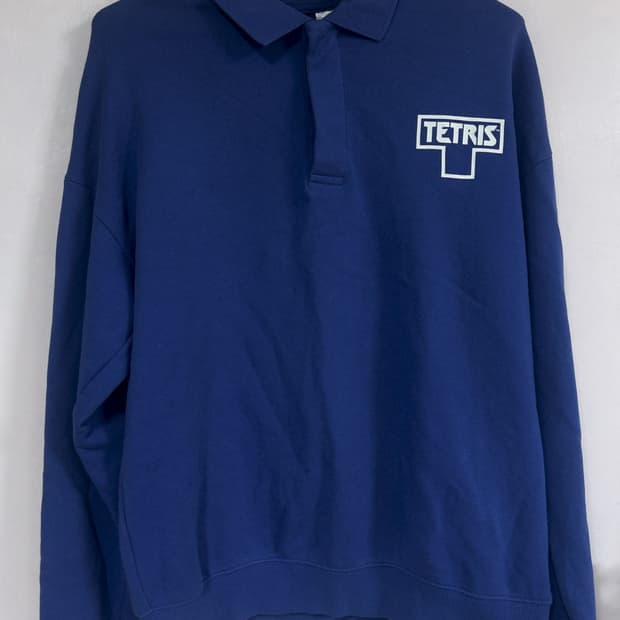 H&M 테트리스 콜라보 폴로셔츠