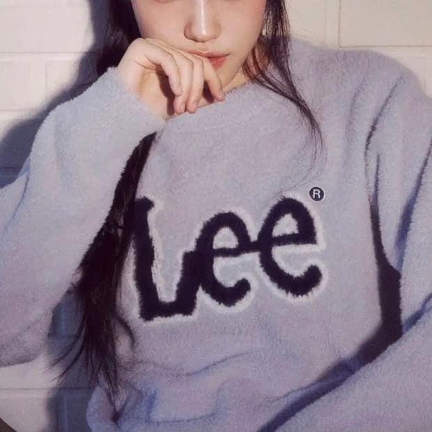 상태최상 95000구입 정품 LEE 앙고라 니트 M 실착1