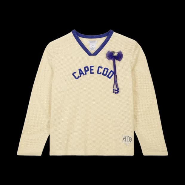 나이키 x 보디 메쉬 저지 에크루 US L