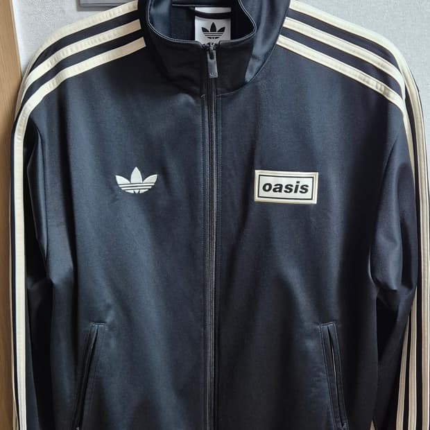 아디다스X오아시스 협업 집업 져지 자켓 M