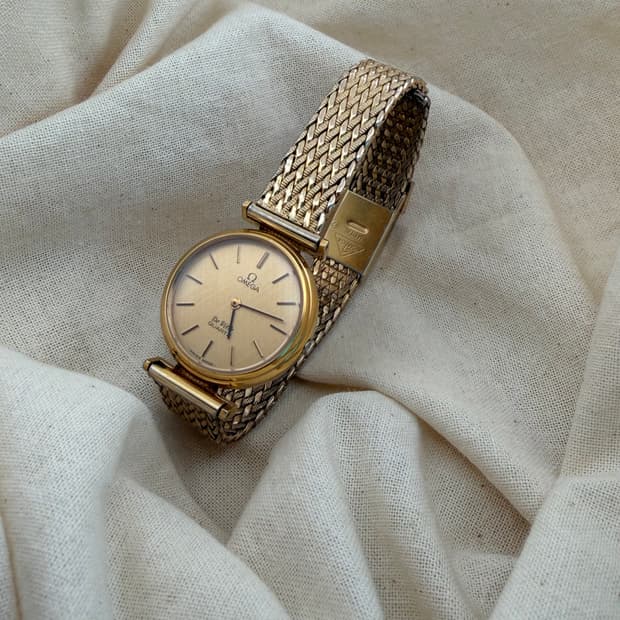 빈티지 오메가 쿼츠 여성용 