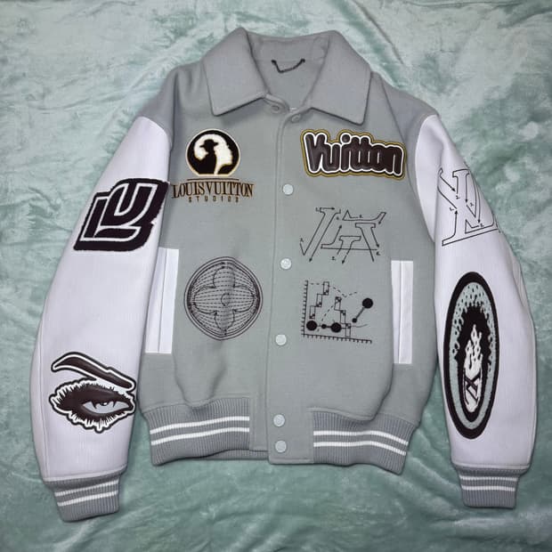 [46] 루이비통 슈퍼키드 아쿠아 바시티자켓