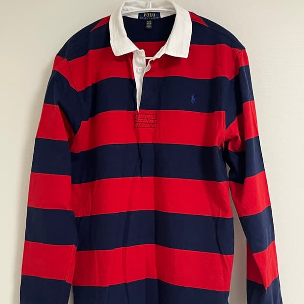 폴로 럭비티 레드 (boys xl)