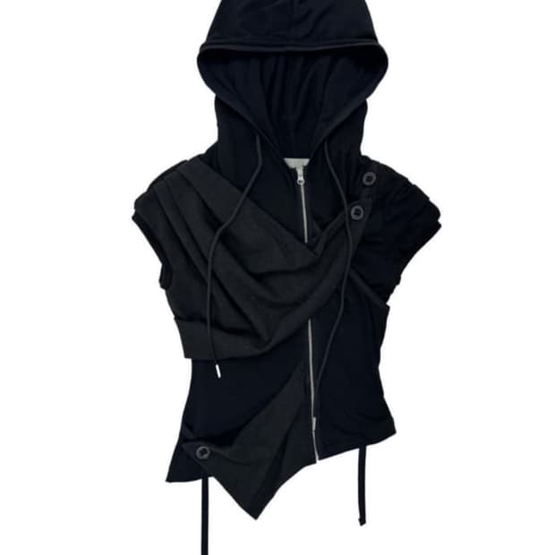 Differentis ok drapery hood sleeve