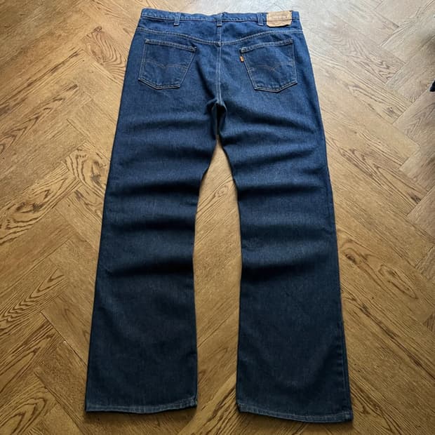 [42]80s 리바이스 오렌지탭 미국제 517-0917 데님팬츠 L161