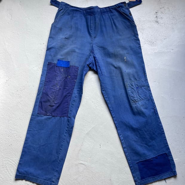 vintage french work pants