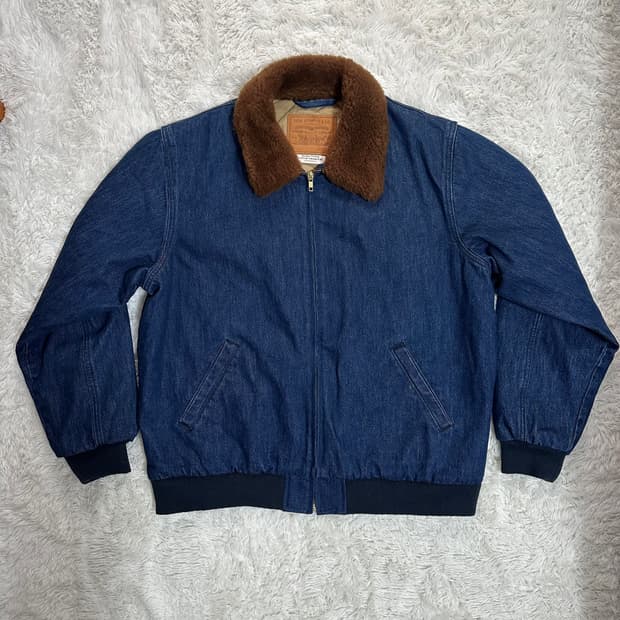 리바이스 데님 퀼팅 워크 자켓 L