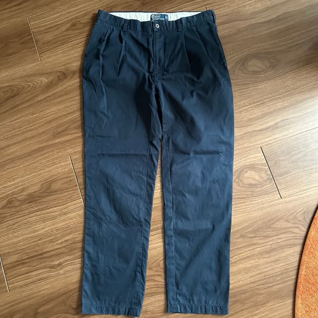 90s 빈티지 폴로 랄프로렌 하몬드 치노팬츠 네이비