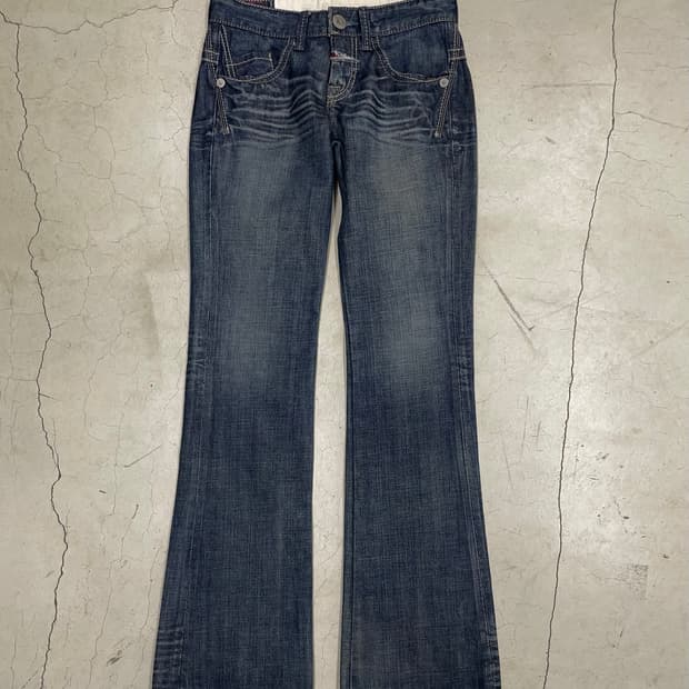 Marithe francois Girbaud Washed Denim