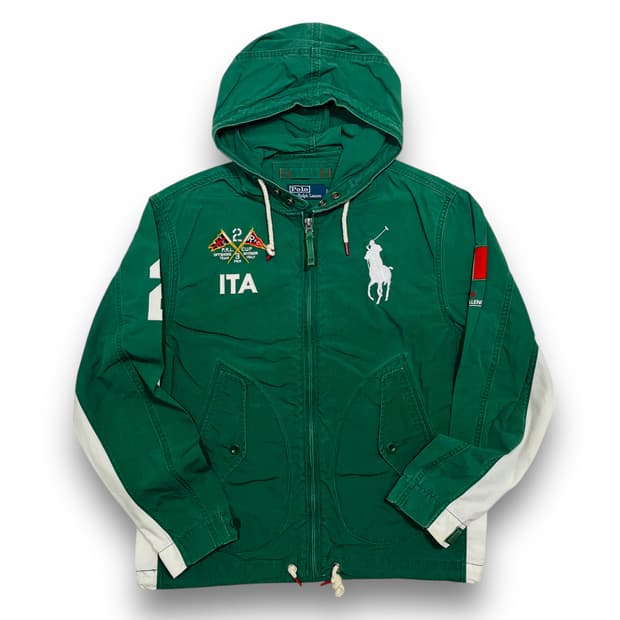 폴로 랄프로렌 빅포니 lTA-24 이탈리 요트 레이싱 후디 집업