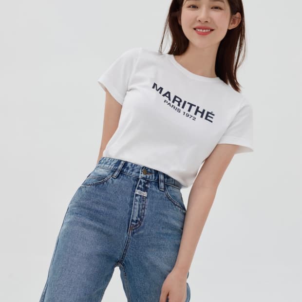 마리떼 반팔 티셔츠